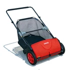 Garveelife Manual Push Lawn Sweeper 21-Inch Yard Collector 3.5 Cu. Ft.