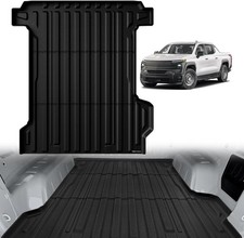 TripleAliners Truck Bed Mat Compatible with 2024 2025 2026 Chevrolet Silverado