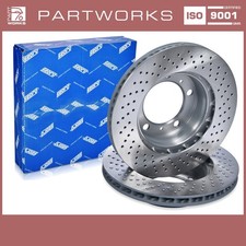 2x Bremsscheiben für PORSCHE 987 Boxster Cayman 2.7 VORNE