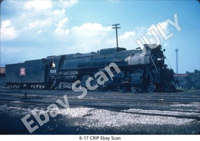 Duplikat Slide-CRIP (Rock Island) ALCO Klasse 66B/4-8-4 Dampfgarer #5113