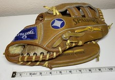 Spalding Hustler Softball Glove 42-731 Leather Competition Series Baseball