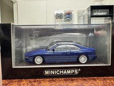 RARE! 1/43 Minichamps 1991 BMW 850i E31 Blue 