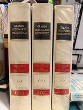 DIZIONARIO DEI PERSONAGGI 3 VOLUMI GRANDE DIZIONARIO ENCICLOPEDICO UTET