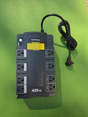 CyberPower 425VA Surge Battery Backup CP425SLG - WITH BATTERY