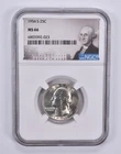 MS66 1954-S Washington Quarter NGC Special Label *4049