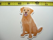 GOLDEN RETRIEVER SMALL STICKER DECAL DOG BREED PET BEST FRIEND LAPTOP