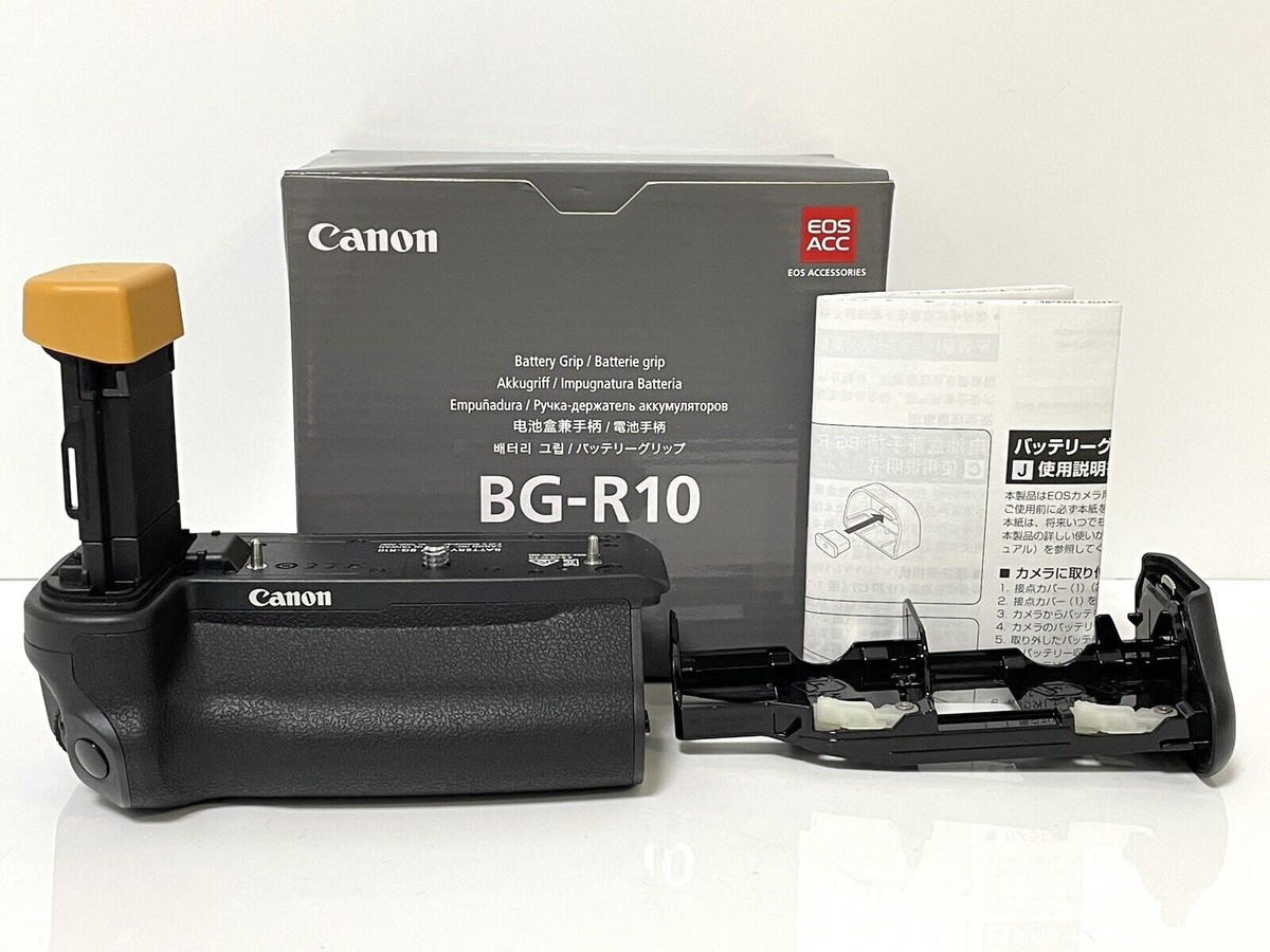 Canon BG-R10 Battery Grip for EOS R5, EOS R6 Camera - Black