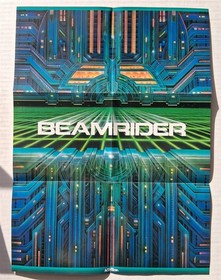 Coleco Colecovision - Beamrider - Complete in Box w/ clear collector case