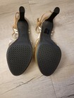 GEOX Gold High Heels Size US 10 Heels Luxury Womens Shoes — photo 5