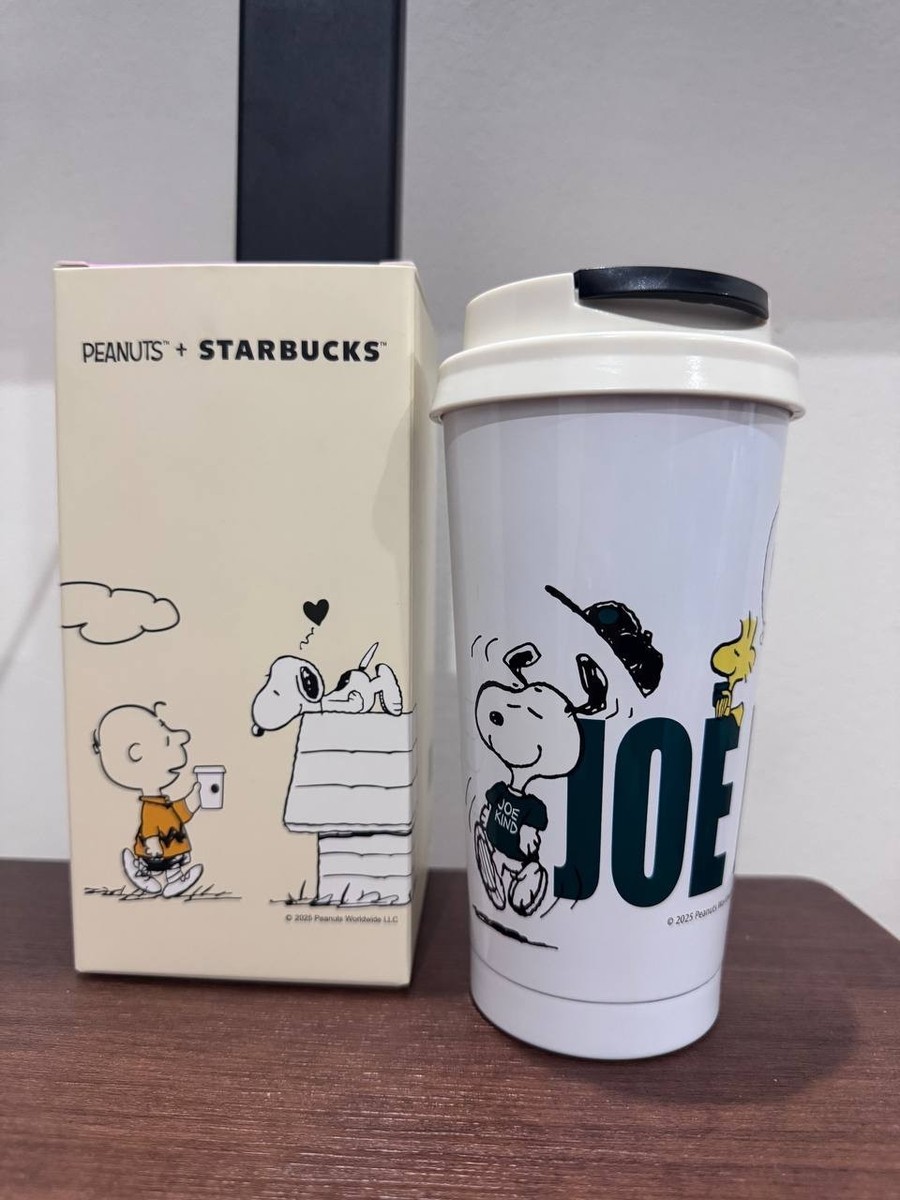 Starbucks x Peanuts Joe Kind 16oz Stainless Steel Tumbler Snoopy