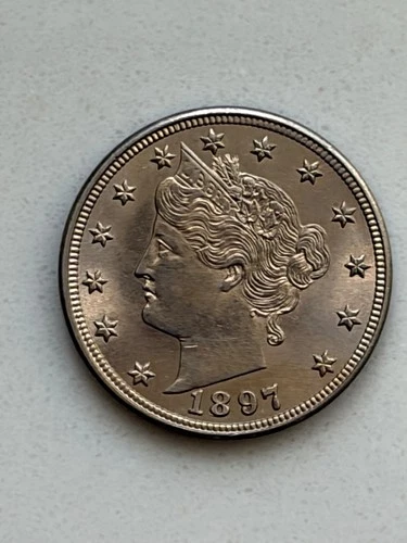 Photo of a 1897-P Liberty Nickel from an eBay listing that sold on Jul 20, 2026