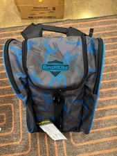 Sportube Traveler Boot & Gear Bag for Ski Boots and other Gear Camo Blue Pattern