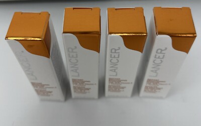 4x Lancer Instant Brightening Booster With 30% Vitamin C + Turmeric 7.5ml  X73