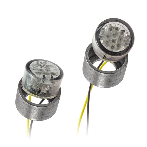 LED Einbaublinker Twenty Tinted Incl. Suitable Einschweißgehäuse - Picture 2 of 3