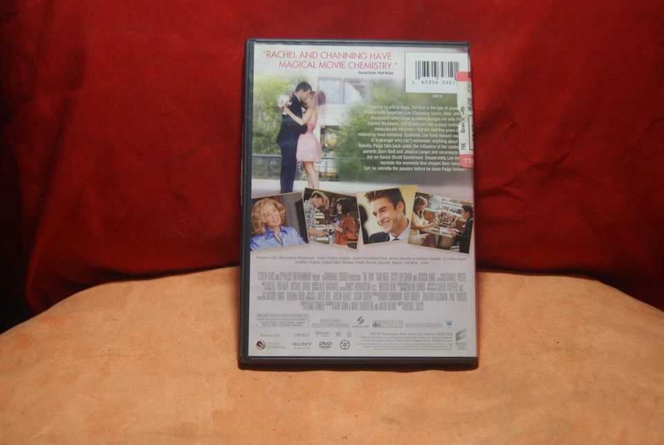 The Vow DVD Inspired By True Event’s Rachel Adam’s Channing Tatum Romance Drama Foto 2 de 3