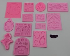 Fondant and Gum Paste Molds *LOT OF 13*  Fair...