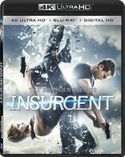 The Divergent Series: Insurgent 4K Ultra HD  Blu-ray  Digital HD DVDs