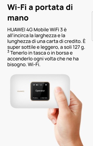 ✅️Huawei 4G+ Router Mobile Wifi 3 Download 300Mbps Wi-fi portatile 2.4 GHz 5 GHz - Imagen 4 de 8