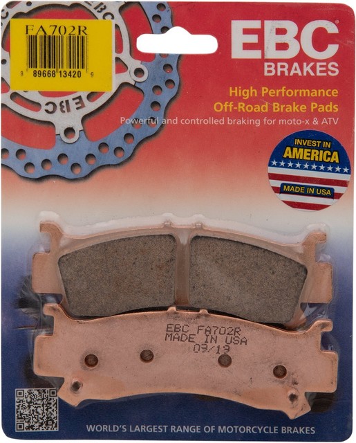 EBC FA702R R Series Long Life Sintered Brake Pads for sale online