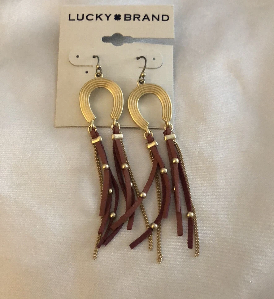 Lucky 2024 brand earrings