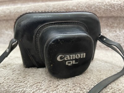 Vintage Canon QL17 Quick Loading QL Film Camera 45mm Lens Parts Or