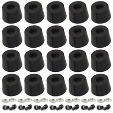 20 Pcs Anti-Vibration Rubber Landing Mat Feet T-Nuts for 2020 Series