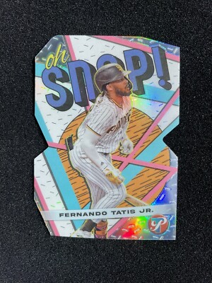 2023 Topps Pristine Fernando Tatis Jr. Oh Snap! Insert San Diego Padres