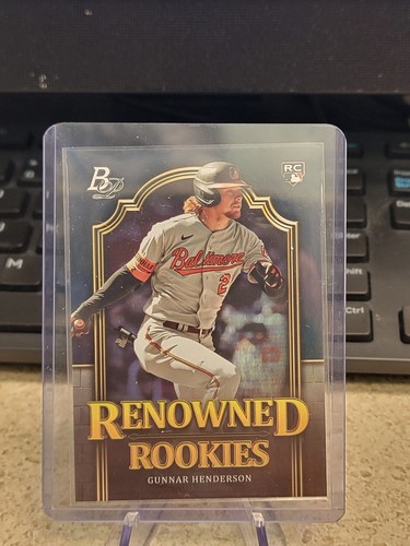 2023 Bowman Platinum Renowned Rookies #RR-1 Gunnar Henderson RC Baltimore - 第 1/2 張圖片