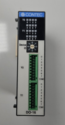 CONTEC DO-16 (FIT)GY Digital I/O Module Unit F&eIT Controller Device DIN Rail