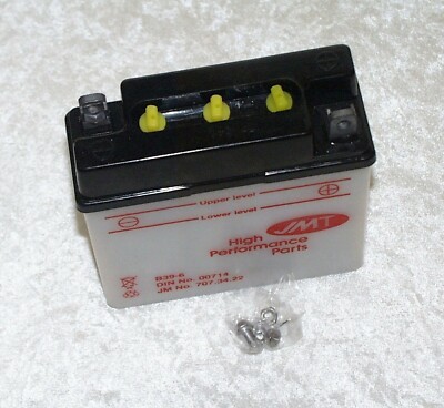 BATTERIE 6V - 7AH - 50X125X125MM - DKW... - TRANSPARENT - 0714*