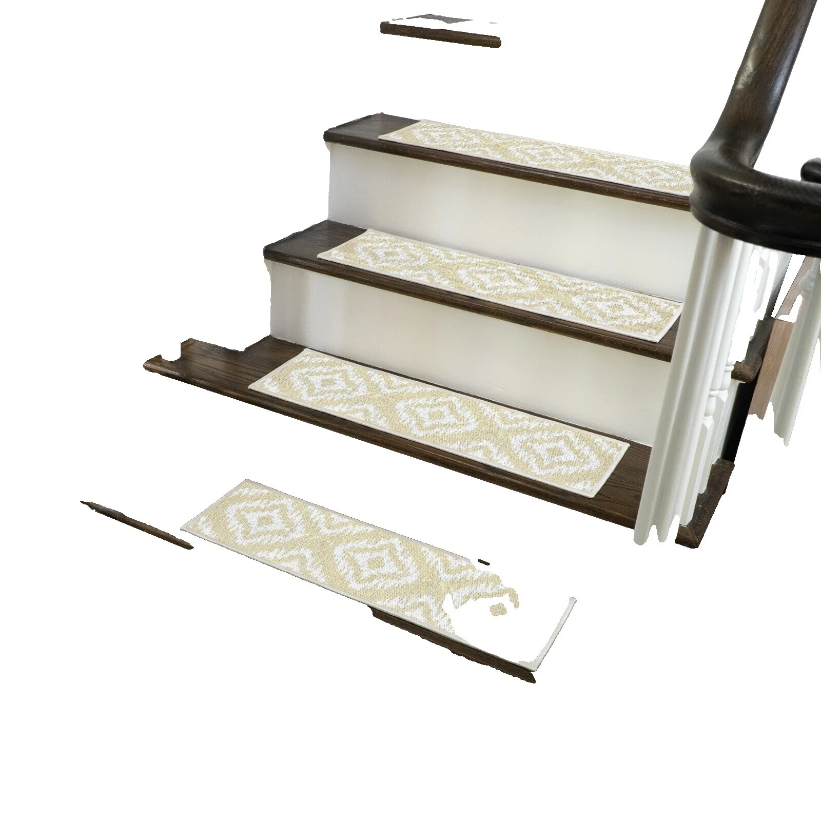 Rectangle Geometric Stair Treads