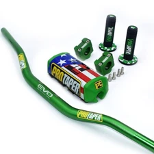 ProTaper Handle Bike Fat Bar Handlebars  1 1/8'' Grips Pad Motorcycle Bars