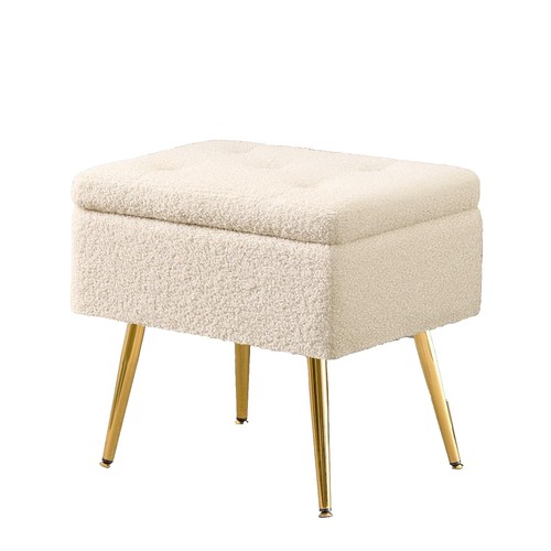 Roundhill Furniture Set Da Trucco Moniya – Tavolo Con Specchio E Sgabello Imbottito – Colore Viola