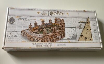 Ugears Harry Potter Quidditch Mechanisches Pinball Holzpuzzle (70231) neu Ovp