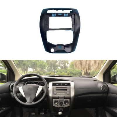 New Fascia Stereo Radio Bezel Panel Frame DVD Trim 2 Din For Nissan LIVINA 2013