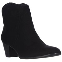 Carlos By Carlos Santana Harper Short Western Boots - Black, 10 Us / 40 Eu on sale Carlos By Carlos Santana Harper Short Western Boots - Black, 10 Us / 40 Eu on sale