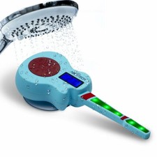 ABCO Tech Guitarix Shower Speaker, Digital w/Lights Wireless/Waterproof/Portable