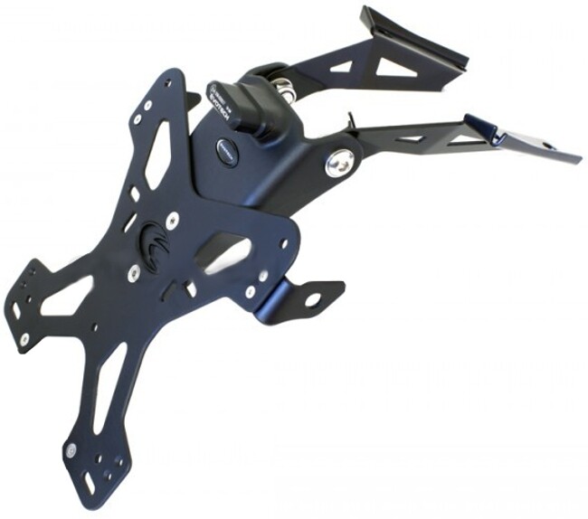 Portatarga Regolabile In Alluminio Evotech Ktm 1290 Superduke GT 2016 2017 2018