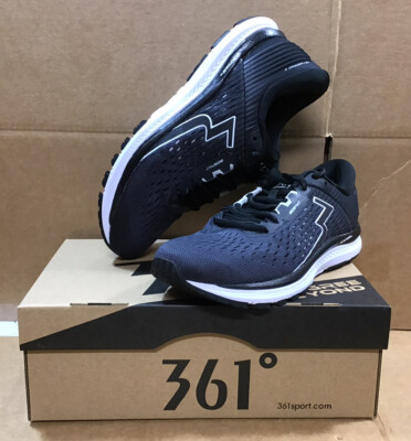 361 Degrees Women's Meraki 4 Running Shoes Black/Ebony