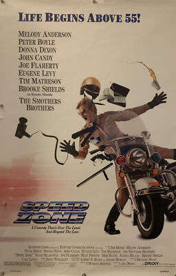 SPEED VIDEO告知ポスター SPEED ZONE Original One Sheet Movie Poster - 1989 - JOHN CANDY | eBay