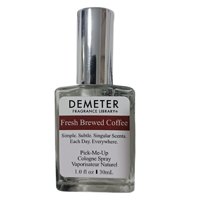 Demeter Fresh Brewed Coffee 1 oz 30ml Cologne Spray Perfume for Women And Men