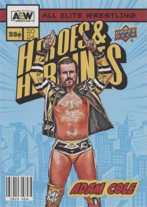 2024 Upper Deck AEW All Elite Wrestling - Adam Cole #AHH-9 - 1 of 1
