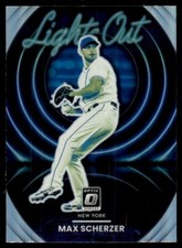 2022 Donruss Optic Lights Out Holo Prizm Max Scherzer #LO-9