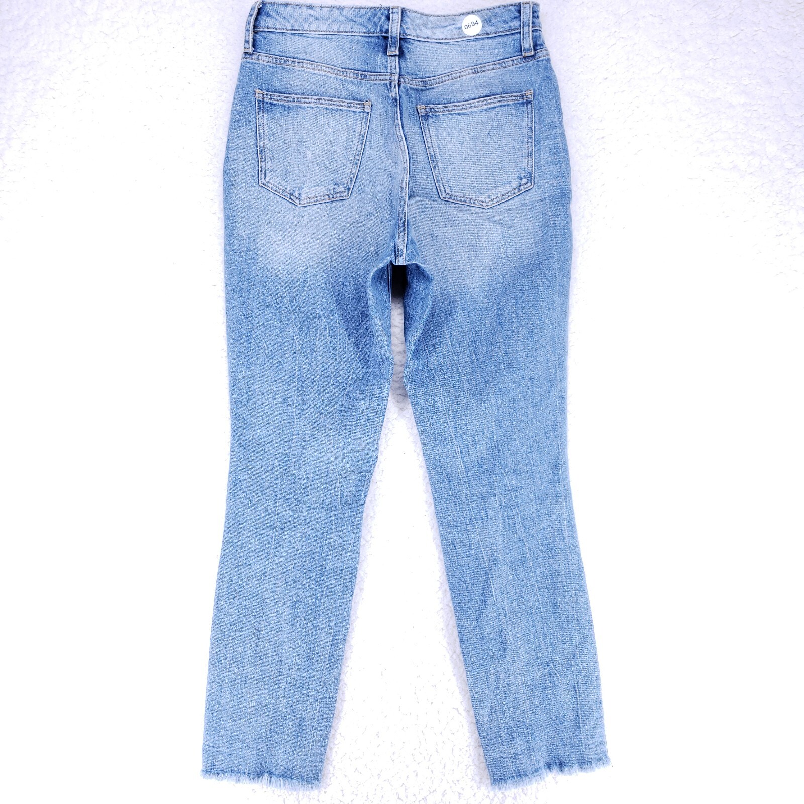 Universal Thread Destroyed Straight Raw Hem Jeans… - image 5