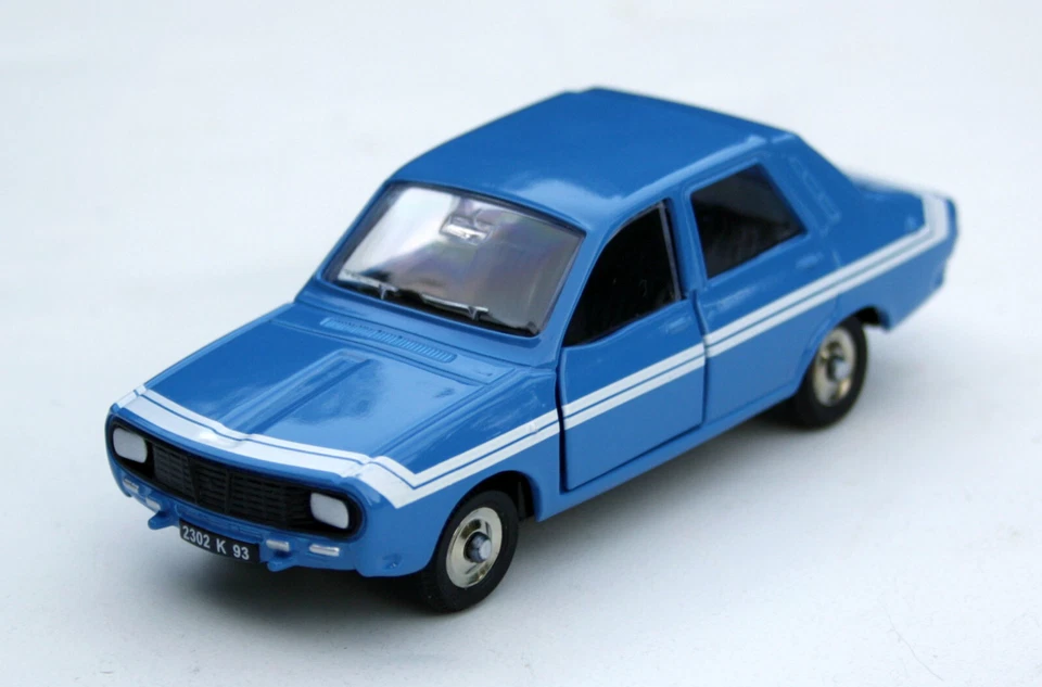 Renault 12 Gordini año 1971-1974, azul, DINKY Toys / modelo Atlas en M.1: 43 Foto 2 de 4