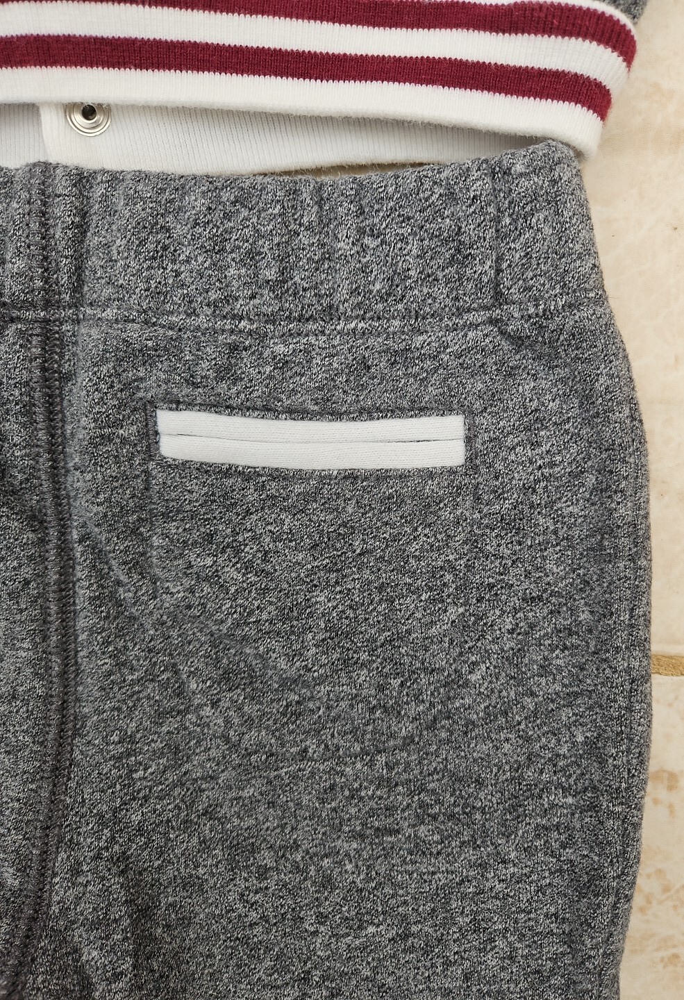 Ralph Lauren Polo Infants Age 18M Grey Mix Tracksuit Top & Bottom 1.5 Year Boys image 7