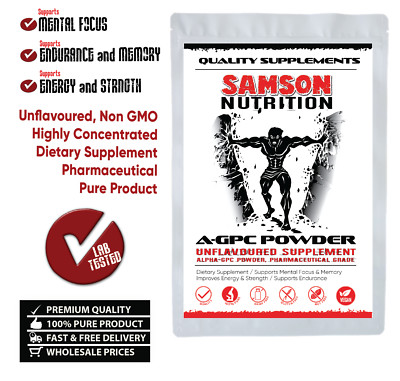 A-GPC 300g Powder, 50% Alpha-Glyceryl Phosphoryl Choline, Memory Support