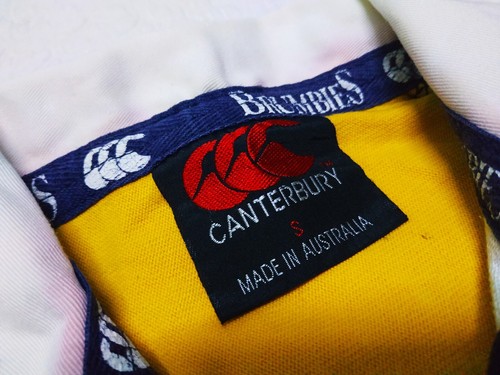 ACT Brumbies Super 12 Canterbury of New Zealand Vintage Rugby Jersey Shirt Small - Picture 3 of 10