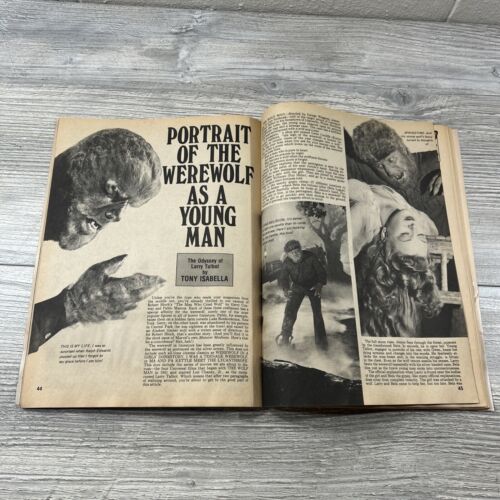 Monsters Unleashed #1 1st Appearance Solomon Kane Marvel Comics 1973 Werewolf - Picture 14 of 24