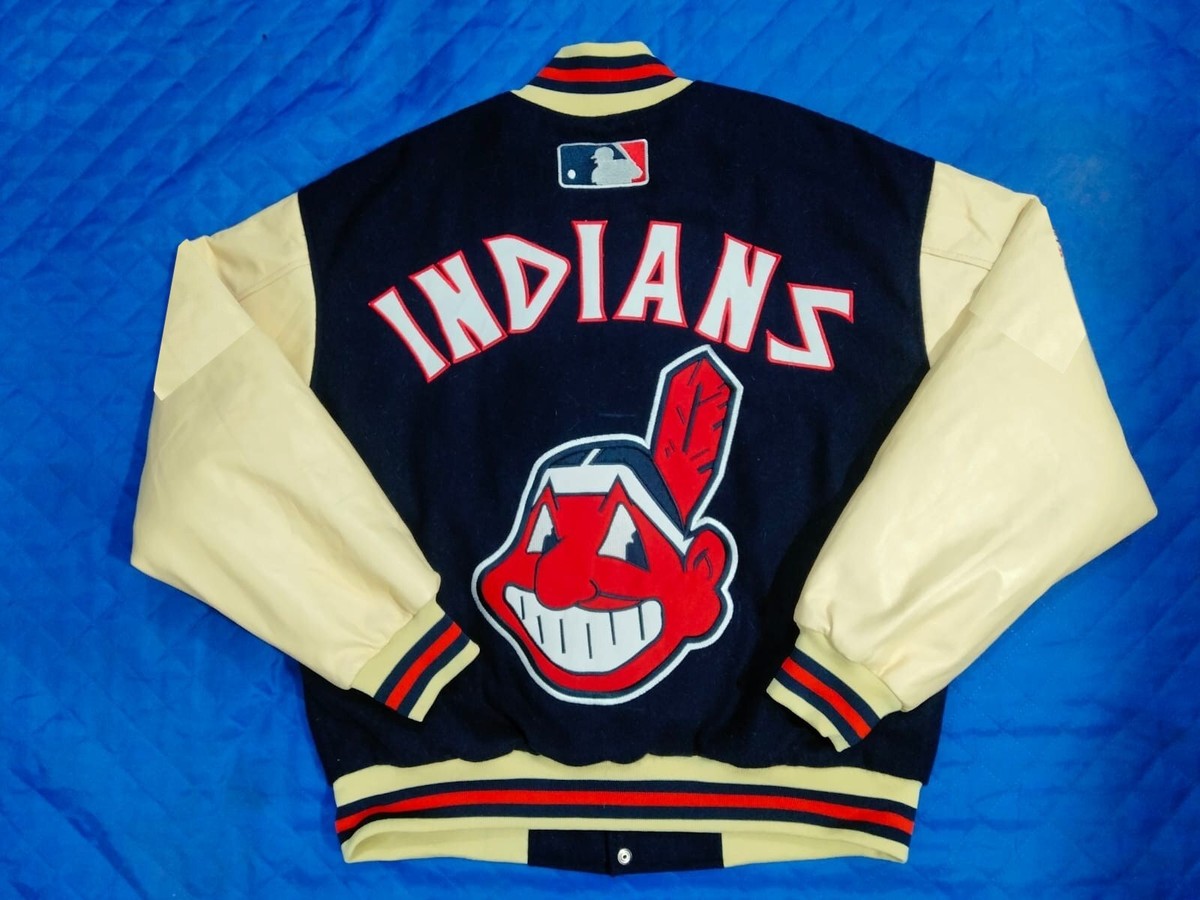 Cleveland Indians beautiful Varsity Jacket small medium Cleveland Indians beautiful Varsity Jacket small medium